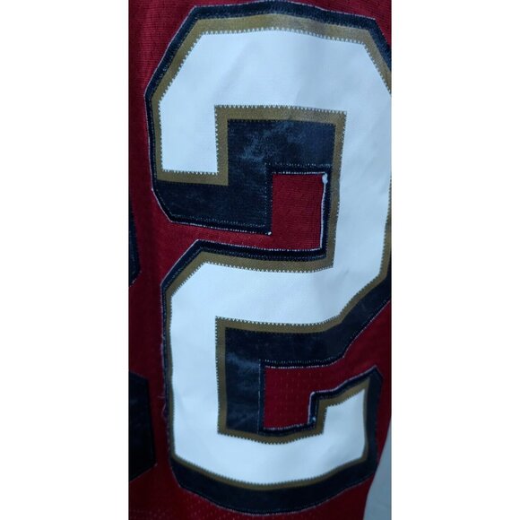 Vtg RBK By Reebok NFL San Francisco 49ers Nate Clements #22 Stitched Jersey Sz-L - Picture 13 of 14